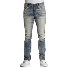 Grand River Grey Stretch Traditional Fit Jeans (33/30, Grey) at Amazon Men's Clothing store