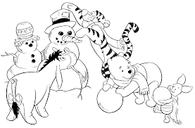 Image result for coloring book snowmen