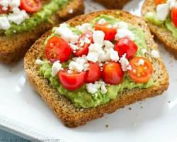 Image of Avocado Toast with Tomato and Feta