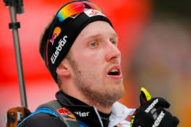 (FRANCE OUT) Dominik Landertinger of Austria competes during the IBU Biathlon World Cup Men&#39;s 20km on January 11, 2014 in Ruhpolding, Germany. - Dominik%2BLandertinger%2BIBU%2BBiathlon%2BWorldcup%2BrDOWMdvMywel