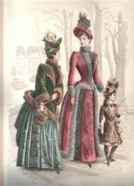 Résultat de recherche d'images pour "mode feminine 1880"