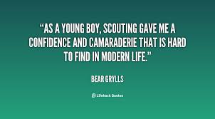 Scouting Quotes. QuotesGram via Relatably.com