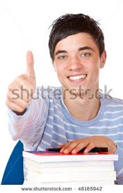 Young happy male student is smiling and leaning on his study books. Isolated on white. Save to a Lightbox ▼. Please Login. - stock-photo-young-happy-male-student-is-smiling-and-leaning-on-his-study-books-isolated-on-white-46165942