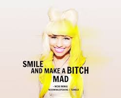 Nicki Minaj on fleek! on Pinterest | Nicki Minaj, Quote and ... via Relatably.com