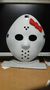 Hello Kitty Friday the 13th Jason mask. Sent in by Rob - Hello-Kitty-Jason-mask