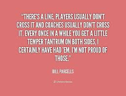 There&#39;s a line, players usually don&#39;t cross it and coaches usually ... via Relatably.com