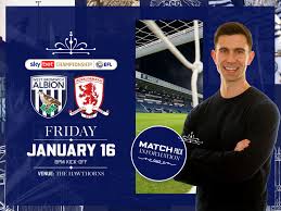 Albion vs Middlesbrough | Match Pack