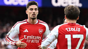 Premier League: Havertz levels for Arsenal against Chelsea in thriller — BBC