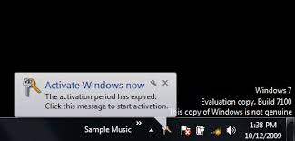 Hasil gambar untuk gambar not genuine window 7