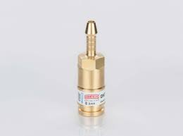 Gaskupplung DKT 6,3mm Sauerstoff