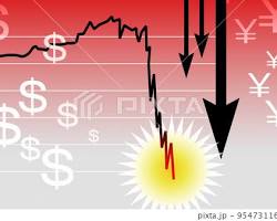 為替介入 イメージ画像 チャートの画像