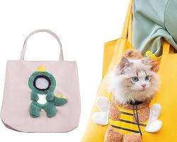 shoulder bag cat carrierの画像