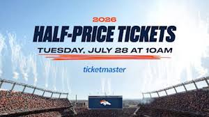 Denver Broncos Half-Price Tickets On Sale for 2026 Season