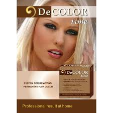 DECOLOR TIME System for colour removal from a permanently dyed hair Professional . - decolor-500x500