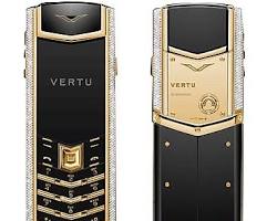 تصویر Vertu Signature Diamond phone