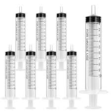 OFFCUP Plastic Syringes, 8pcs No Needle Syringe, 10ml Liquid ...