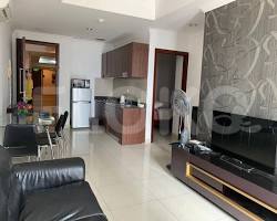 Ruang Tamu Apartemen Studio di Kuningan City