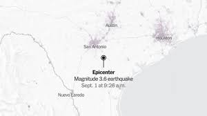 Map: 3.6-Magnitude Earthquake Shakes Texas