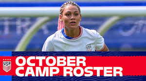 USWNT Names Roster for October Matches: Rodman and Shaw Return
