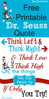 Free Printable Dr. Seuss Quote - Busy Mom&#39;s Helper via Relatably.com