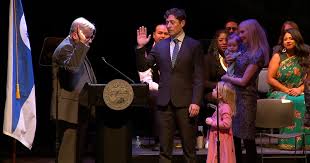 Frey begins third term as Minneapolis mayor; protesters call for accountability