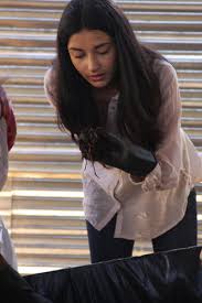 Image result for woman with internal worm