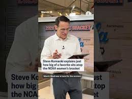 Steve Kornacki explains just how big of a favorite sits atop the NCAA women's bracket