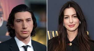 Anne Hathaway and Adam Driver Film "Alone at Dawn" in Budapest