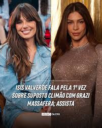 Isis Valverde falou pela primeira vez sobre os rumores de uma suposta rivalidade com Grazi Massafera. Em entrevista ao @fofocalizando, exibida nesta quinta-feira (13), a atriz comentou as especulações após as duas voltarem a atuar juntas em “Corrida dos