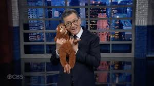 Stephen Colbert bought Punch the monkey's IKEA orangutan