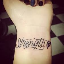 Let it be ! Strength tattoo quotes for girls who want to stay ... via Relatably.com