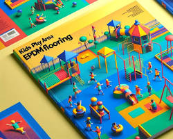 Image of colorful indoor play area with EPDM flooring