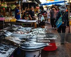 Image of seafood market in Sriracha