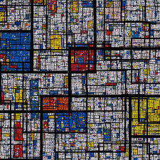 Resultat d'imatges de mondrian obras