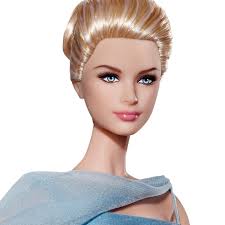 ... Grace Kelly Barbie doll blue dress detail - Grace-Kelly-Barbie-Doll-blue-dress-detail