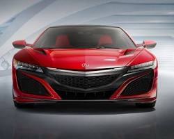 صورة سيارة اكورا ان اس اكس 2024 من الخارج