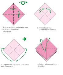 Resultado de imagem para dobraduras passo a passo