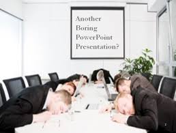A boring presentation