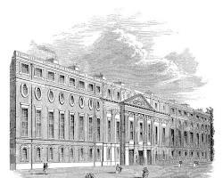 Image of Sir Christopher Wren Hampton Court Palace Baroque addition