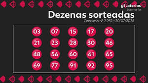 Lotomania hoje: resultado do concurso 2952 e números sorteados
