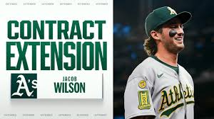 Discussing Wilson's seven-year extension with the A's