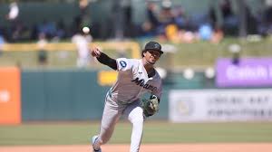 Eury Pérez completes seven perfect innings