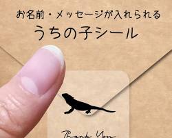 フトアゴヒゲトカゲ うちの子グッズの画像