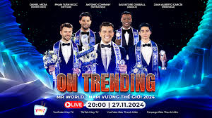 ON TRENDING: Giao lưu với loạt nam vương quốc tế của Mr World - Nam vương Thế giới 2024 | Dàn’ nam thần’ kể sạch về hành trình ‘chinh chiến’ tại Việt Nam