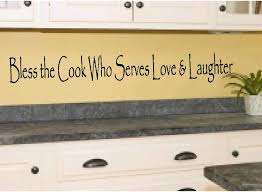 Kitchen Wall Quotes, Vinyl Wall Sayings for Kitchens, Dining via Relatably.com