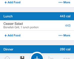 รูปภาพCalorie Counter  MyFitnessPal app