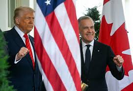 Trump meets with Canadian Prime Minister Carney amid trade tensions