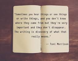 Notable Quotable: Toni Morrison on art as discovery | NEA via Relatably.com