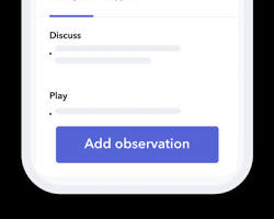 Brightwheel assessments feature
