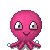 R&eacute;sultat de recherche d'images pour "gif octopus kawaii"